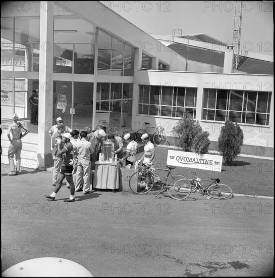 Rome 1960: Ovomaltine stand.