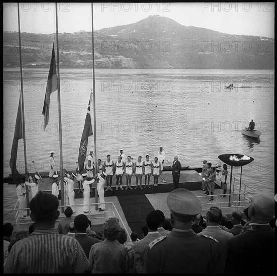 Olympic Games Rome 1960: The German Eight.