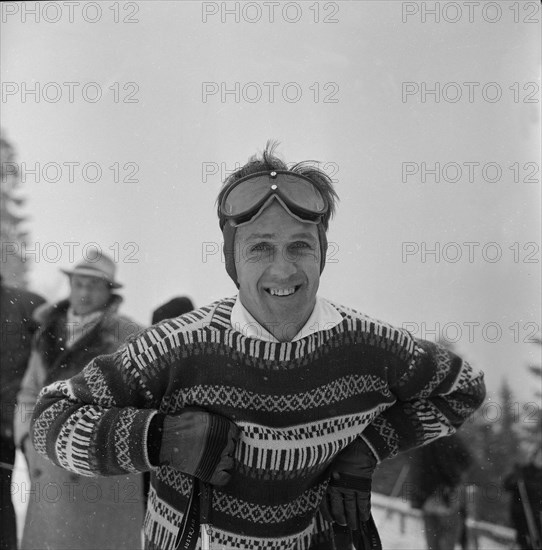 Ernst Oberaigner, Austrian skier.