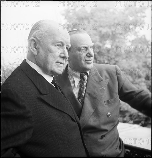 Franz Lehar, Richard Tauber in Zurich 1946.