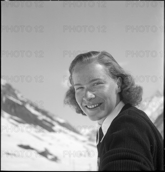 Rosemarie Bleuer around 1946.