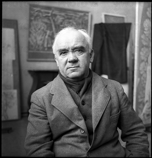 Alexandre Blanchet, artist around 1950.