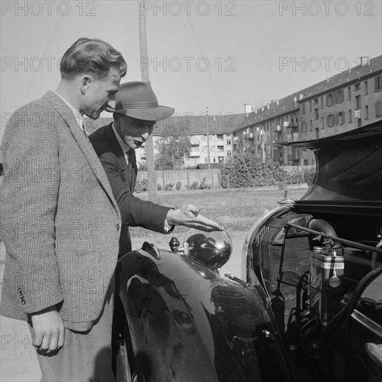 Car Market in Zurich, 1957.