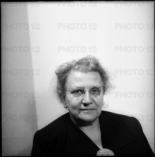 Regina Kaegi-Fuchsmann ca. 1960.