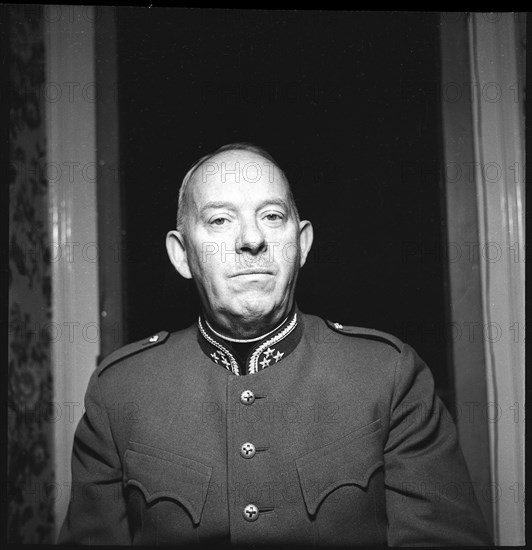 Fritz Bolliger, brigadier colonel around 1940.