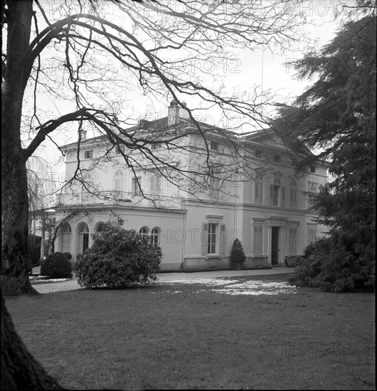 Charlie Chaplin's villa Manoir de Ban in Corsier-sur-Vevey.