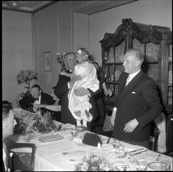 Otto Daetwyler, financier at his 70th birthday 1952.