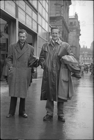 Peter Pears and Banjamin Britten 1946.