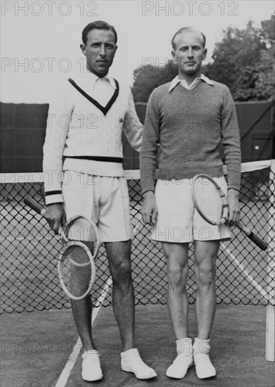 Tennis Championships 1941: champion Pfaff, finalist Spitzer.