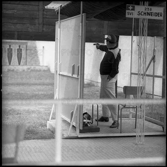 Olympic Games Rome 1960: Hansruedi Schneider.