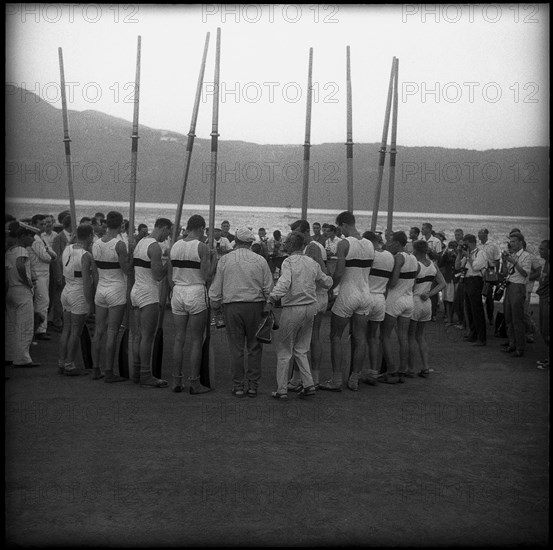 Olympic Games Rome 1960: The German Eight.