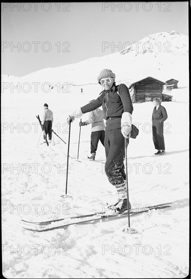 Rico Marazzi, skier.