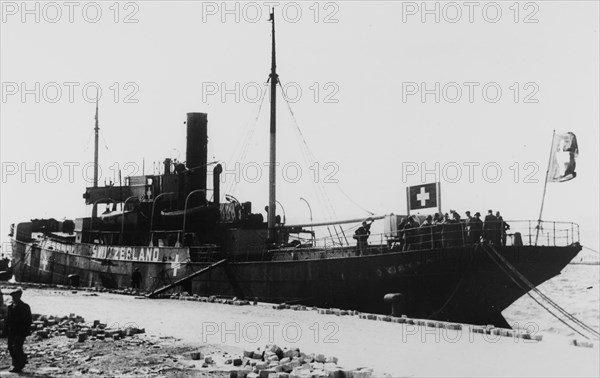 Swiss ocean-going fleet during World War 2.