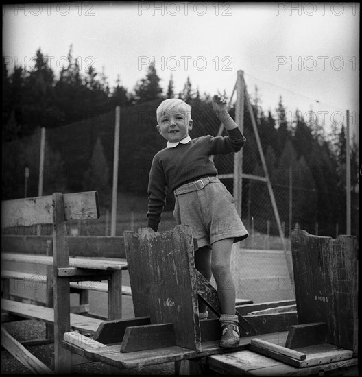 Prince Alfonso of Spain, around 1947.