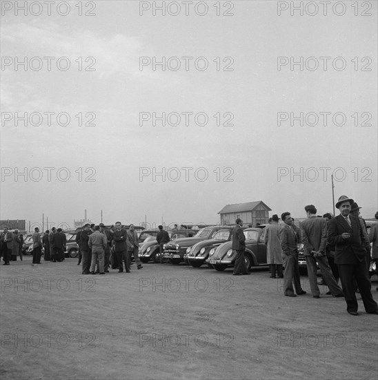 Car Market in Zurich, 1957.