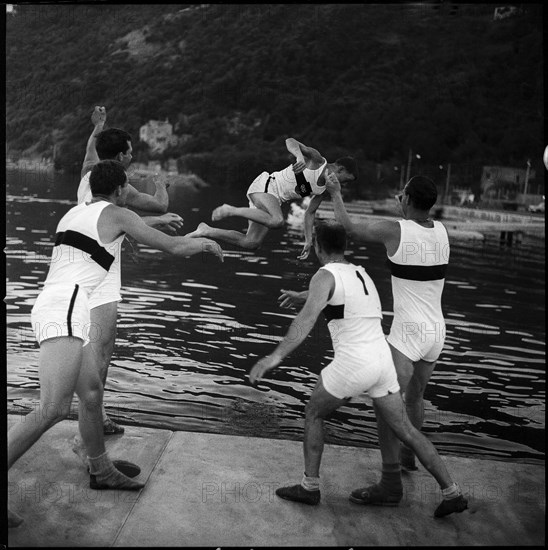 Olympic Games Rome 1960: The German Eight.