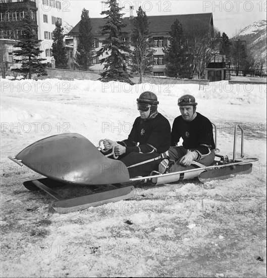 Franz Kapus and Hans Bolli, 1949.