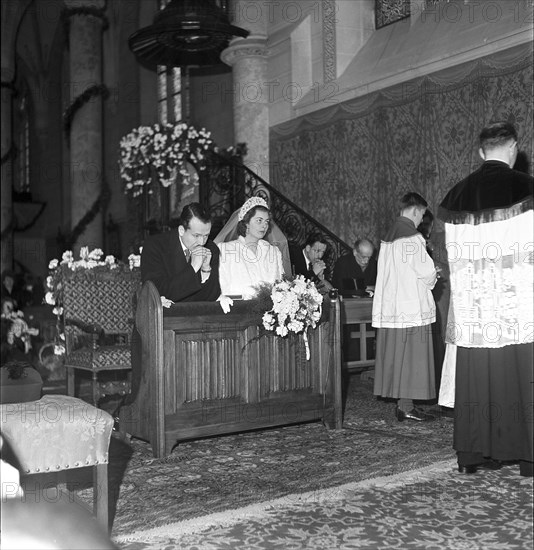 Wedding of Prince Franz Josef and Gina of Liechtenstein, 1943