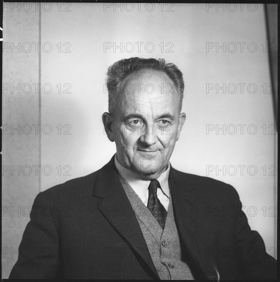 Ernst Dickenmann circa in 1960.