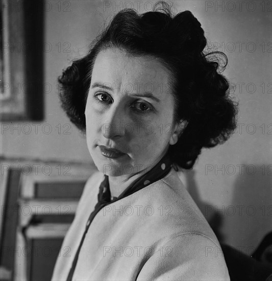 Painter Marguerite Seippel around 1948.