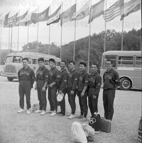 Rome 1960: japanese team.