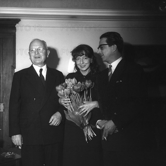 Emil Landolt, Voli Geiler and Walter Morath, 1961.