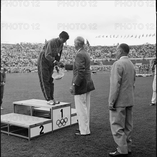 Rome 1960: Wilma Rudolph, champion 200m.