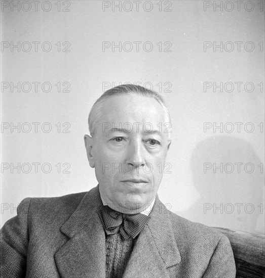 Albert Bächtold, writer around 1955.