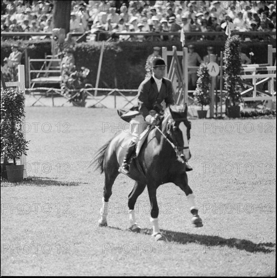 Olympic Games Rome 1960: Hans Möhr auf Lausbub III.