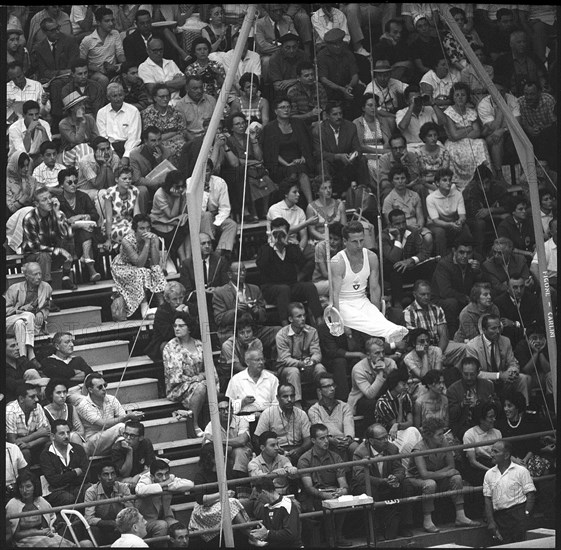 Olympic Games Rome 1960: Hans Schwarzentruber.