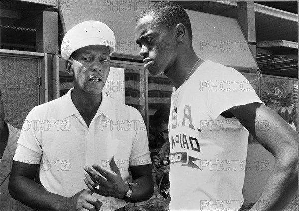 Rome 1960: Jesse Owens and John Thomas .