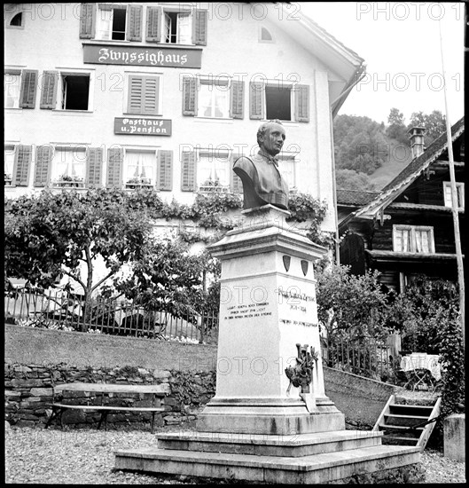 Bauen UR 1961: Memorial Alberik Zwyssig.