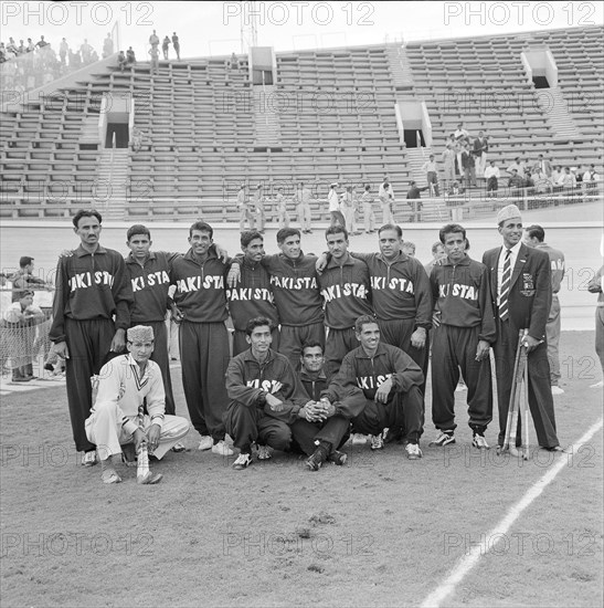 Olympic Games Rome 1960: Canadian Hockey Olympic champion Pakistan.