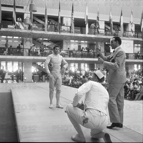 Olympic Games Rome 1960: Robert Beck vs. Igor Novikov.