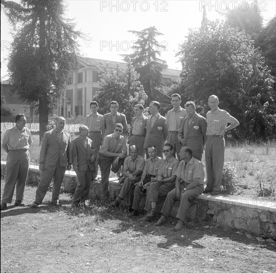 Rome 1960: The Ovomaltine team.