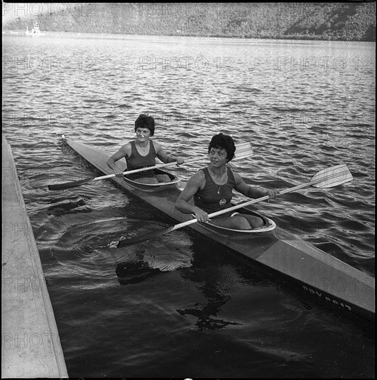 Olympic Games Rome 1960: Klára Fried-Bánfalvy, Vilma Egresi.