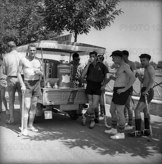 Rome 1960: Ovomaltine stand.