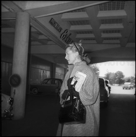 Deborah Kerr in Zurich-Kloten 1959 .