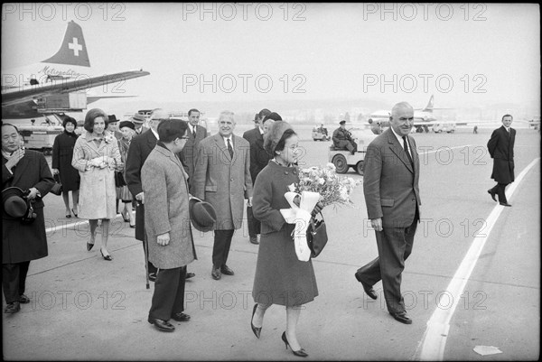 Princess Hanako in Switzerland, 1965 .