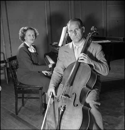 Baerbel and Hans-Volkmar Andreae, 1948