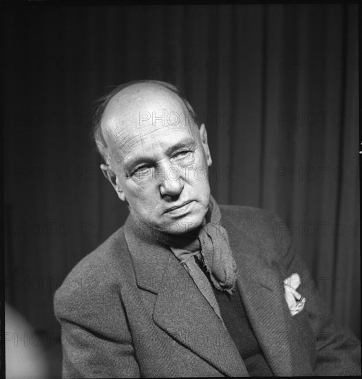 Paul basilius Barth, painter around 1940 .