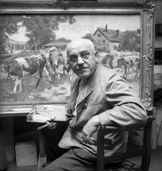 Ernst Hodel, Painter.