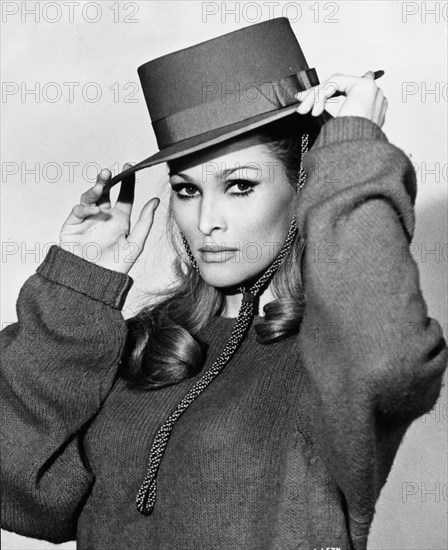 Actress Ursula Andress, young .