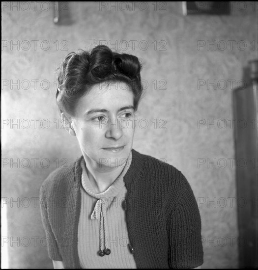 Madeleine Clerc-Bellenot around 1945