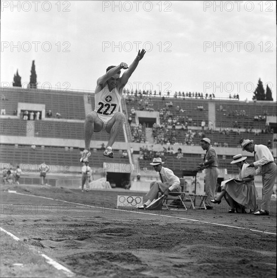 Olympic Games Rome 1960: Gustav Schlosser.