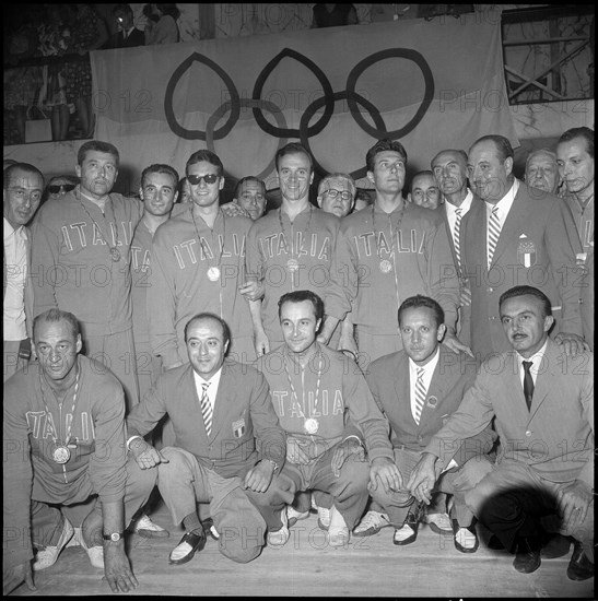 Olympic Games Rome 1960: Epée team; Olympic champion Italy.