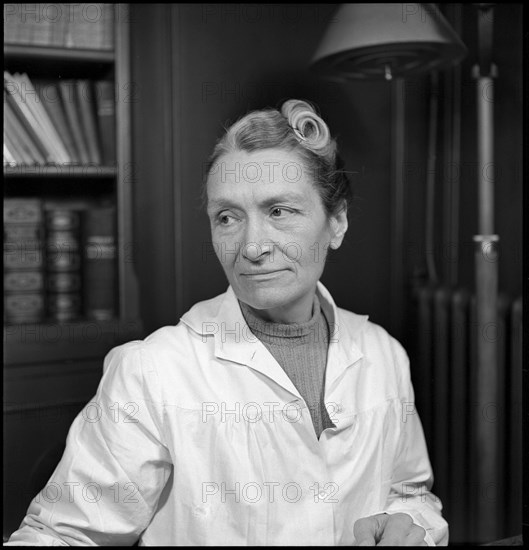 Dr. med. Renée Girod around 1949