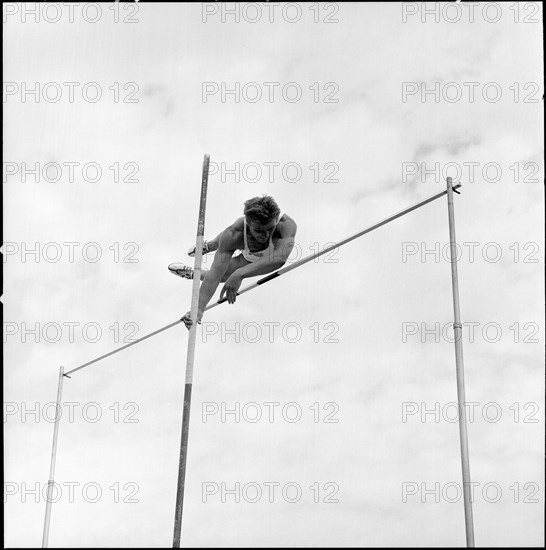 Olympic Games Rome 1960: Hristov Pole Vaulting .