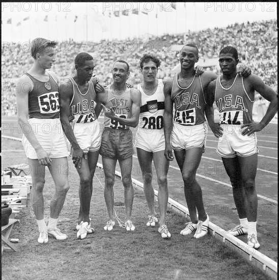 von links nach rechts/from left to right: Schistiakow, May, Gardner, Lauer, Calhoun, Jones..