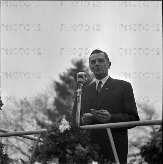 Gabriel Despland speaking around 1965.